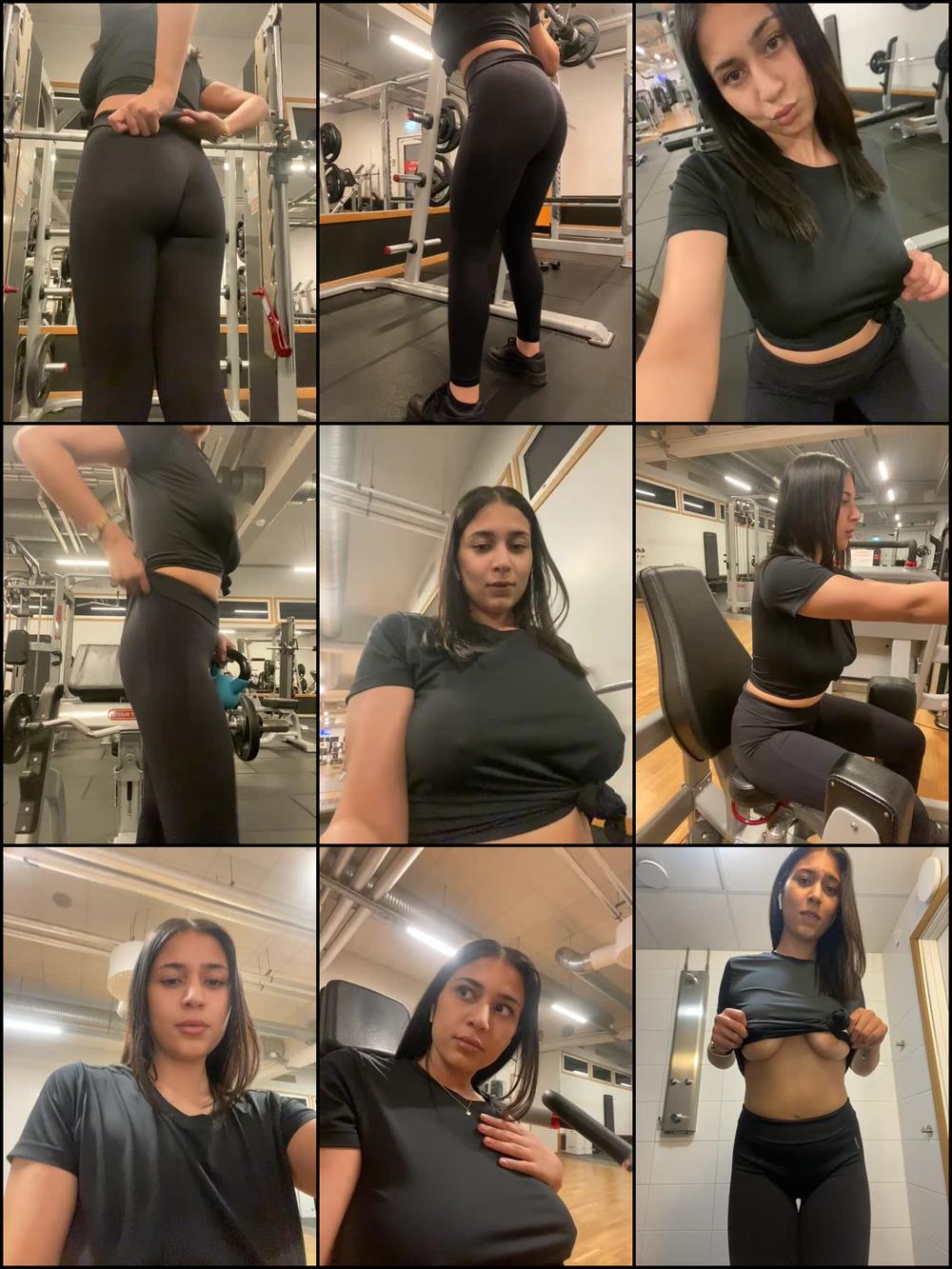gym outdoor sex masturbation rut clit mi