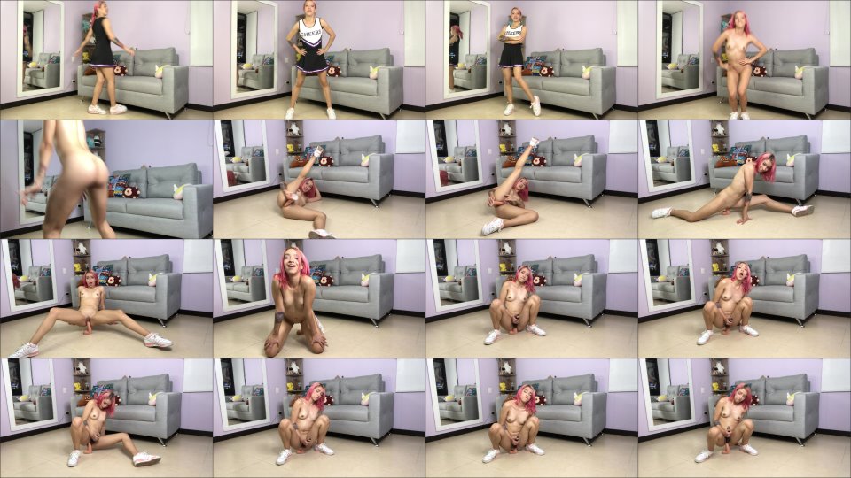 Ariabaker Cheerleader Riding A Dick