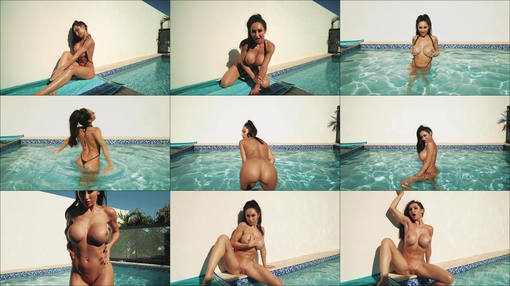 Micro Bikini Slut Masturbates Pool Side - May 14, 2020