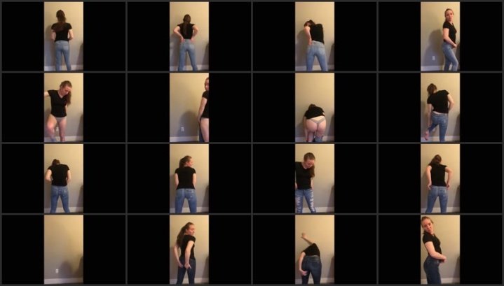 Alessaxoxo Jeans Tease