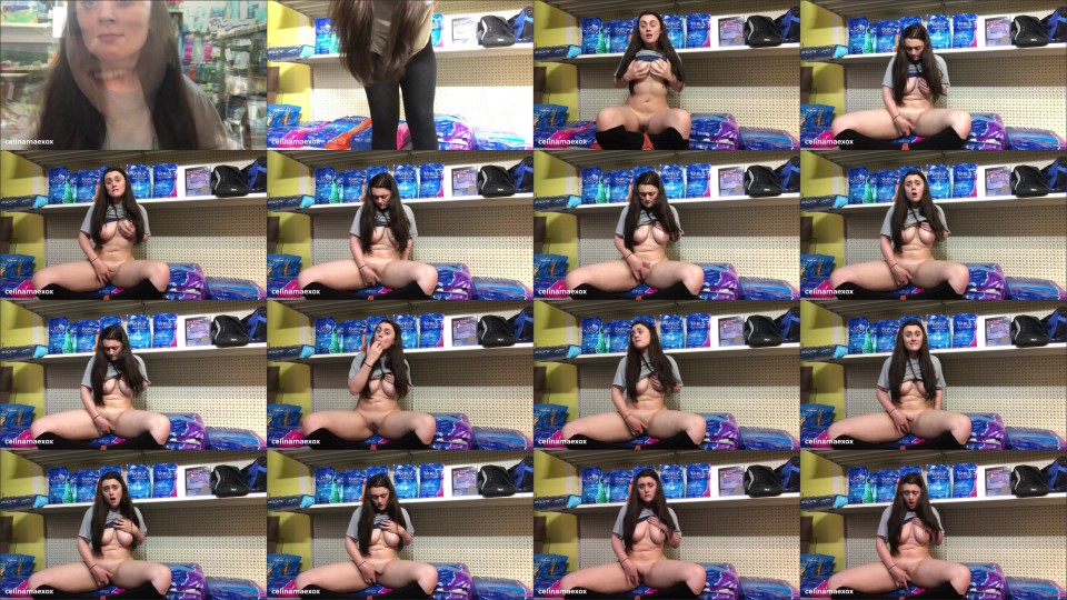 Celinamaexox Public Masturbation In The Pet Store