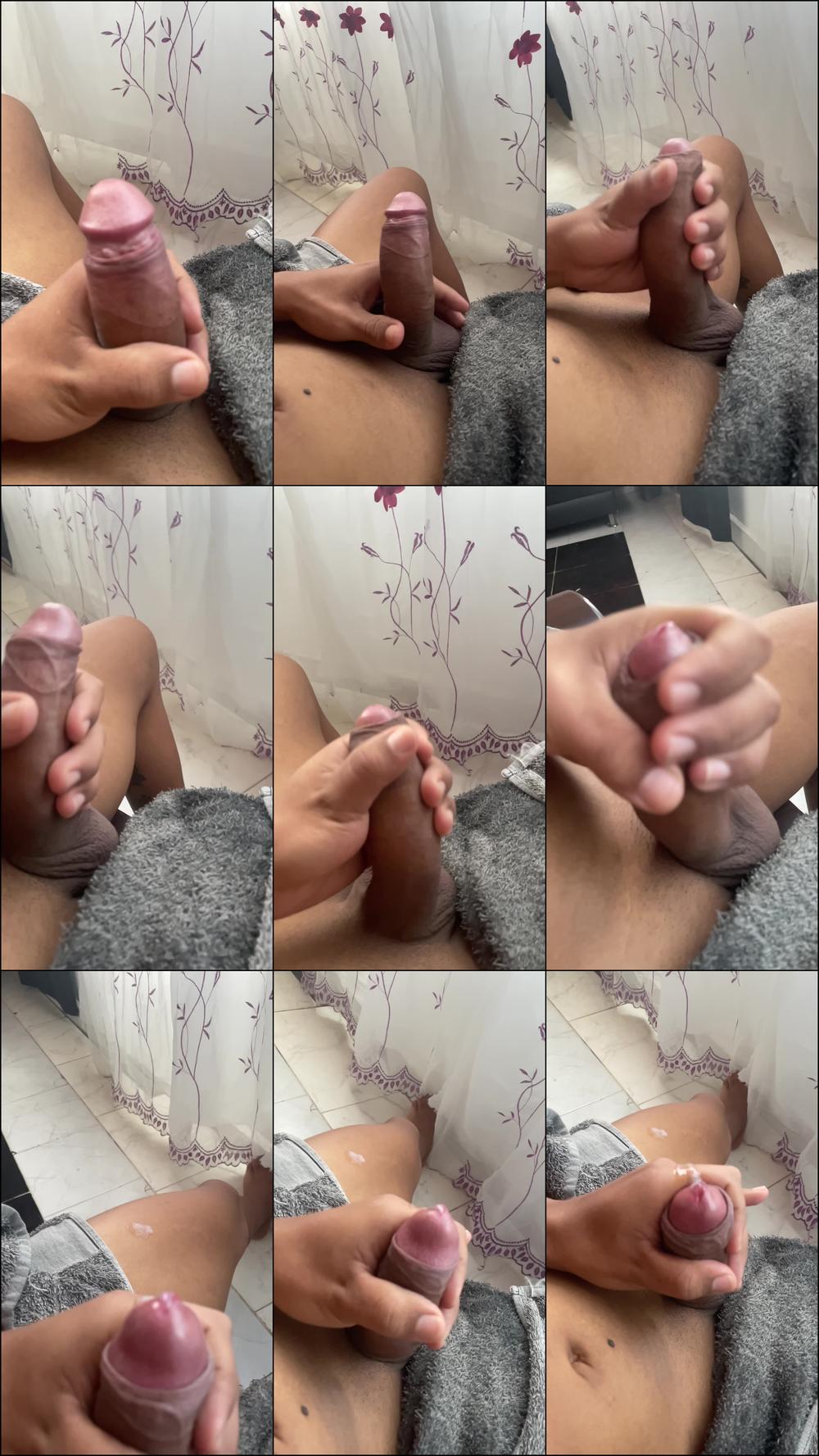 super cum in slow motion
