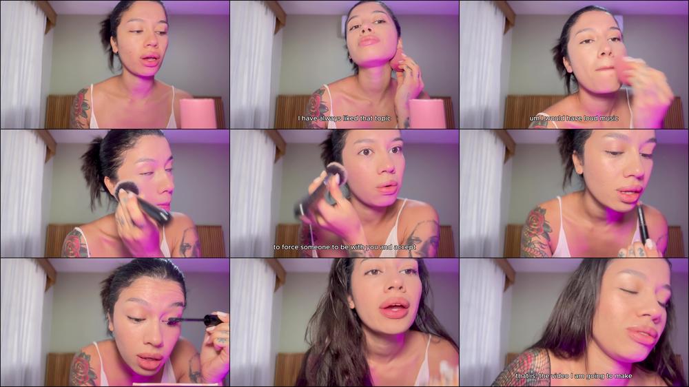 Meet Jessica while she's doing her makeup