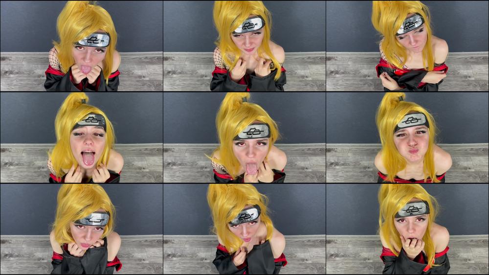 Deidara Naruto Cosplay - Ahegao - Mar 13, 2022