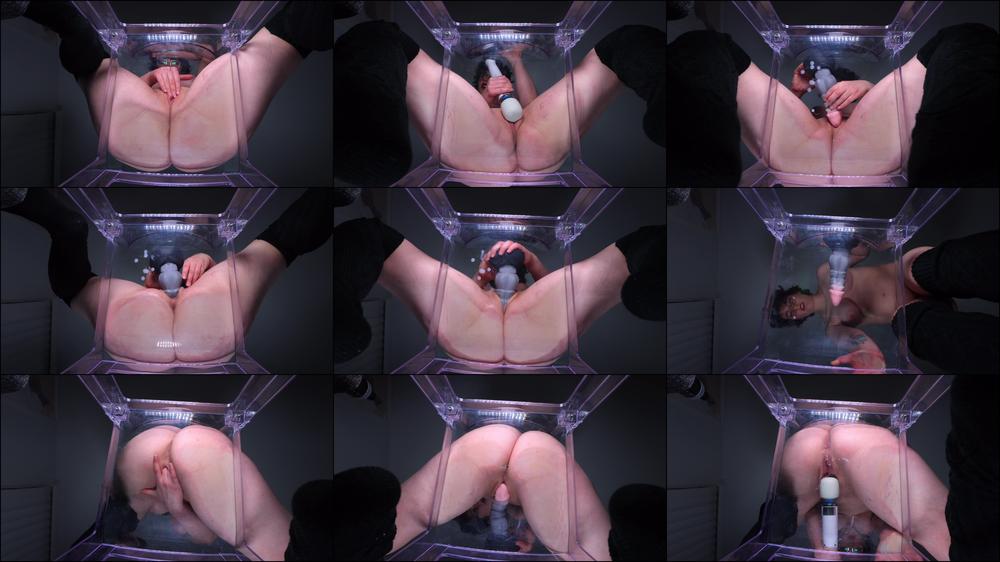 Dildos and Squirting on a Clear Chair