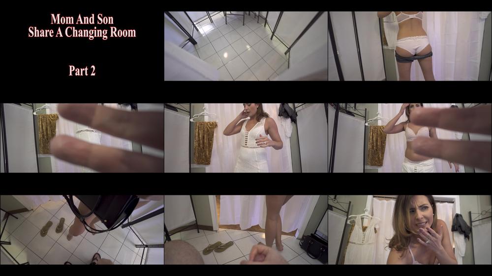 Mom & Son Share A Changing Room Part 2