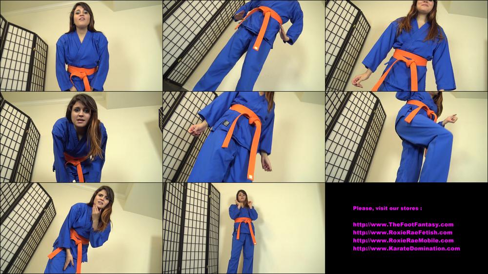 RAQUEL POV KARATE KICKING & BALLBUSTING - July 30, 2022