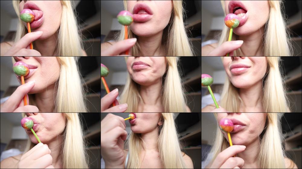 lips fetish, lolipop