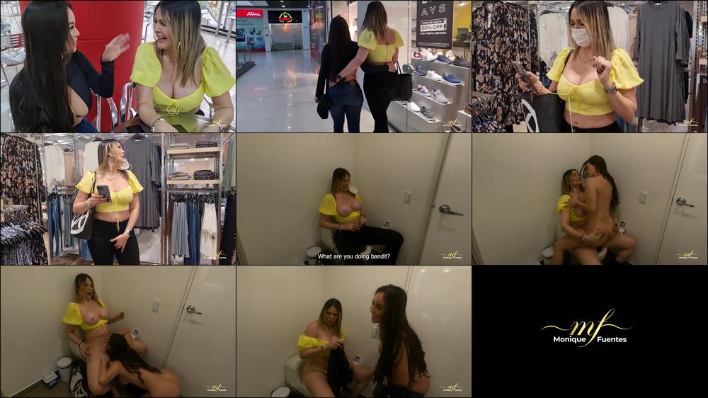2 Pornstars Being Naughty At The Mall