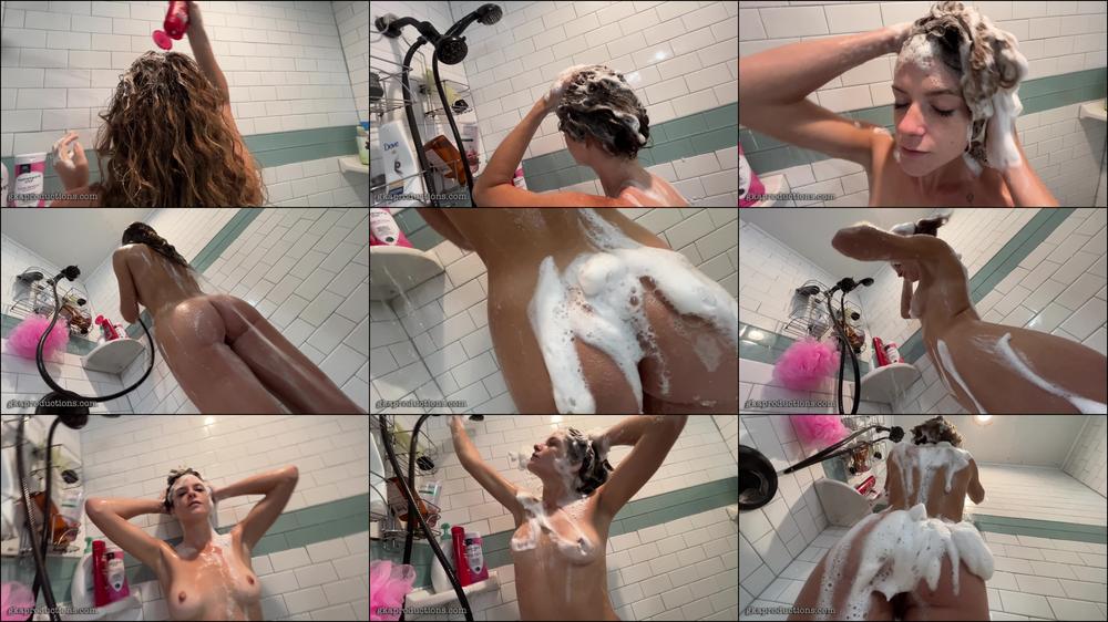 Princess Nathalia - Sexy Sudsy Solo Hair Washing Fun