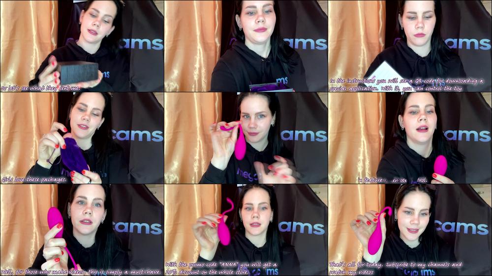 Anna Shows Vibro Egg From Sohimi