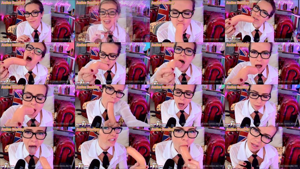 Amicabentley Asmr Bj Gagging Drooling Secretary