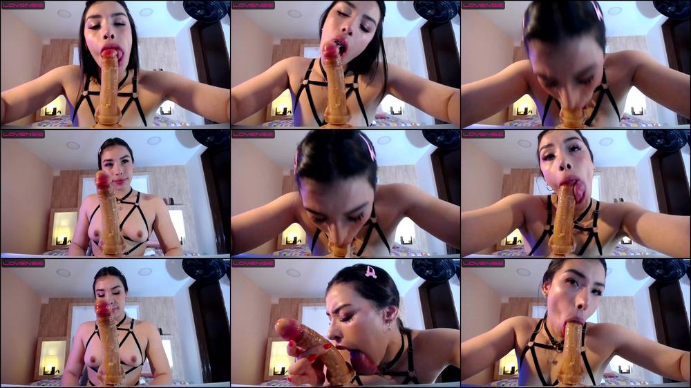 Dildo Worship - Worshiping the big dildo