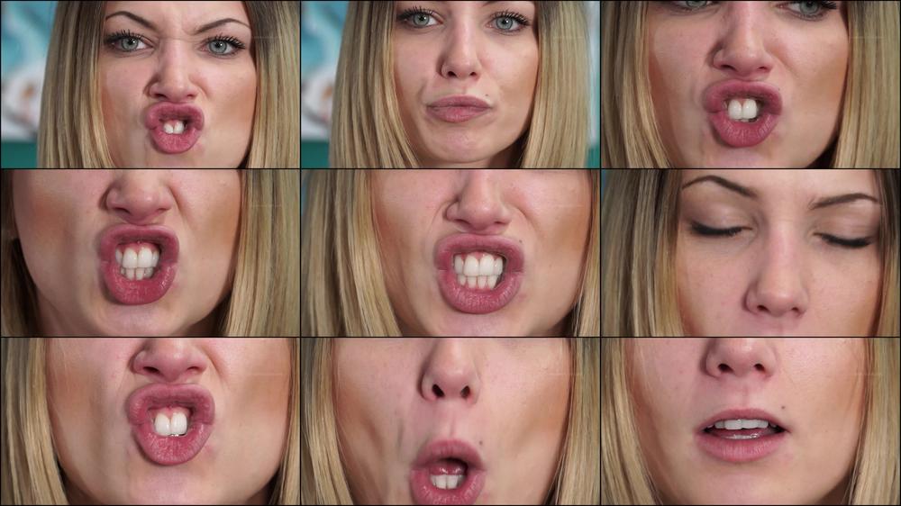 Amber Makes 'Square' Lips