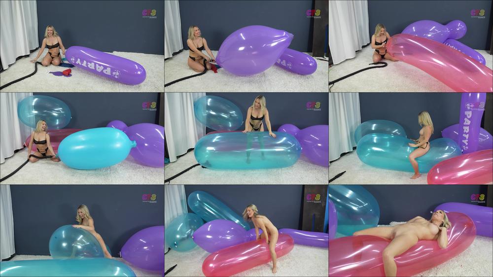 Bunny Inflates-Frolics Nude w Airships