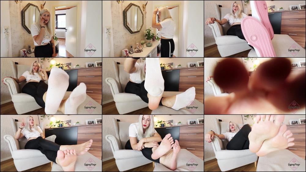 Gypsypage Slave Task Lick The Stinky Feet Of Your