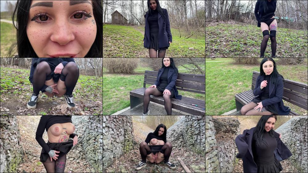 Take A Walk With Me Pissing Outdoors