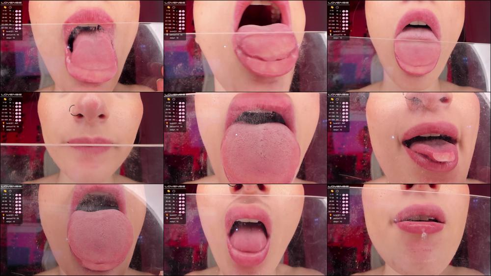 School Girl Licking Glass - Dec 11, 2021