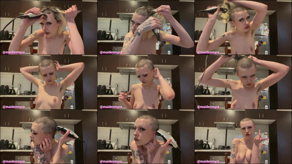 Shaving My Head Topless