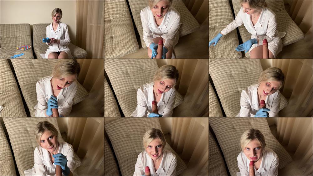 Doctor Examined My Dick Helped Me Cum
