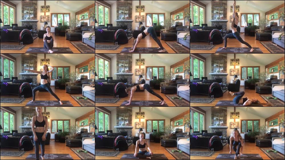 Full Hour Live Cam Yoga Class