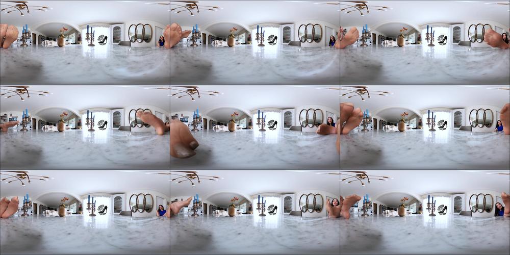 Stella Liberty - Nylon Feet Joi - Worship My Nylon Feet While I Give You Jerk Off Instructions - Vr Mp4