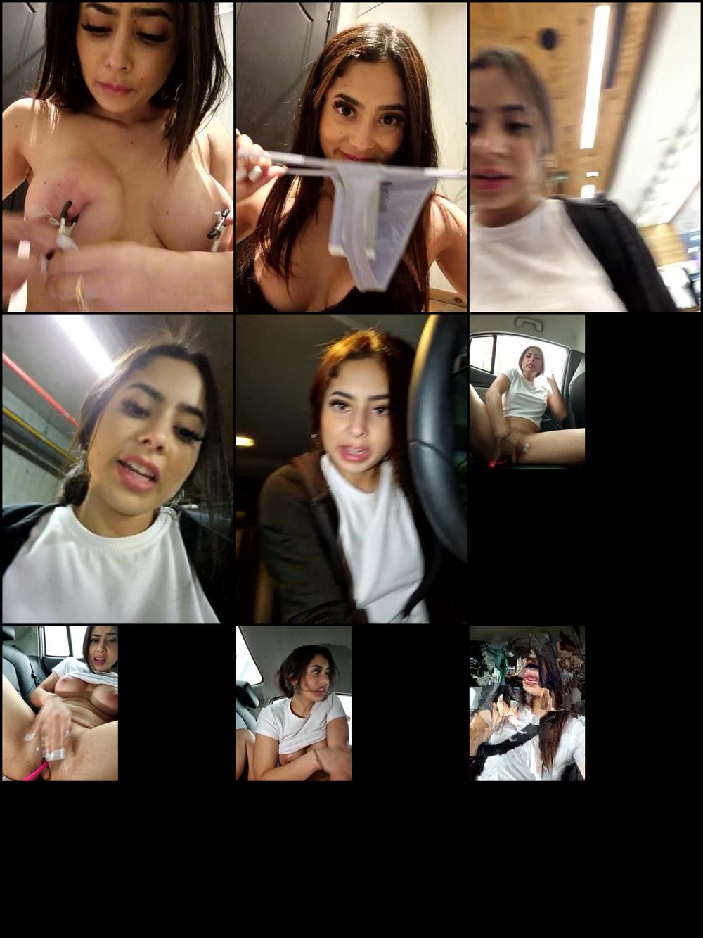 The Squirting Goddess In The Car