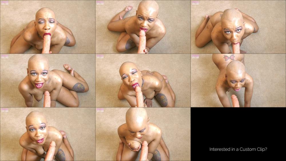 Subbiecupcake Bald Blowjob From A Submissive Slut