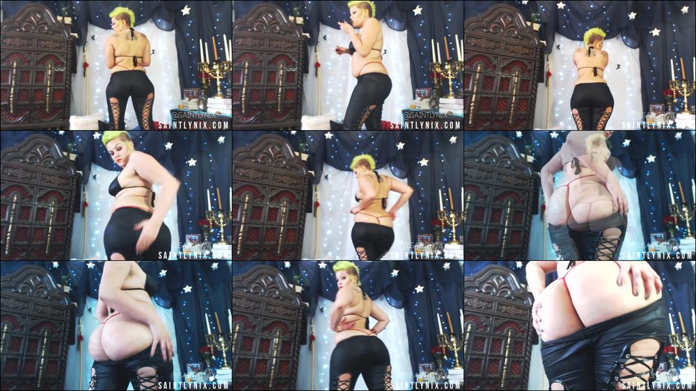Ass Clapping in Corset Leggings