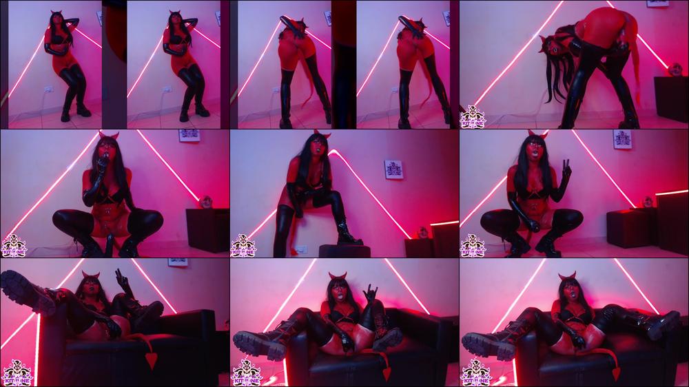 Succubus Demon Girl:dance & masturbation