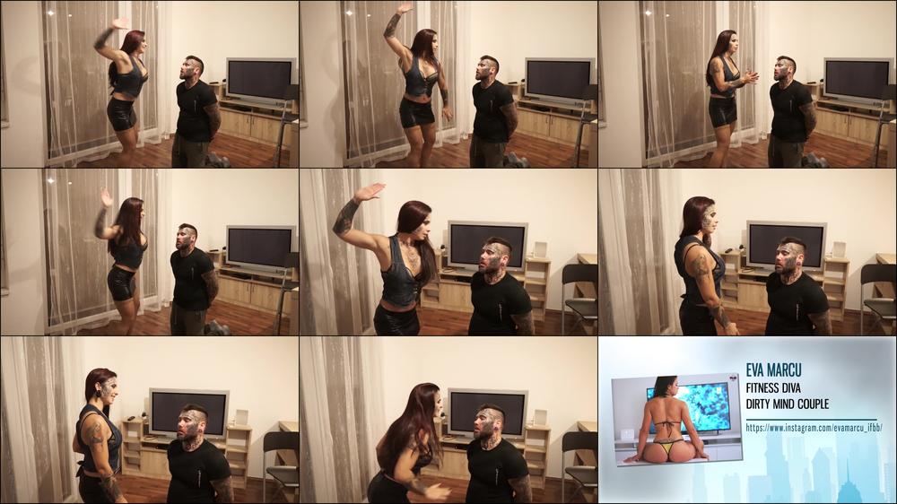 Gymbabe The Waitress Inhuman Face Slapping