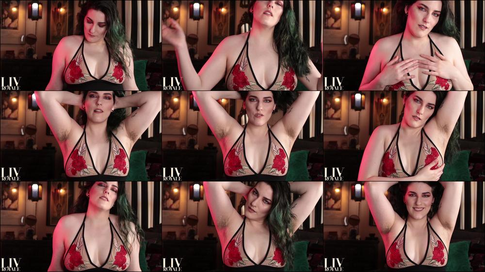 LivRoyale - Hairy Pits Tease for a Filthy Fucker