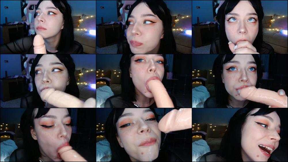 Spitty messy deepthroat brunette - Jul 2, 2022