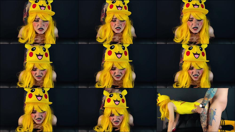Pikachu - Painful sex in the doggy style - Jun 5, 2023
