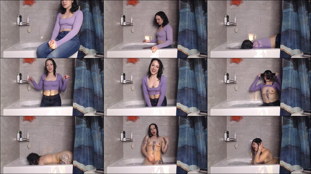 Clothed Bathtub Dunk Blxmail JOI