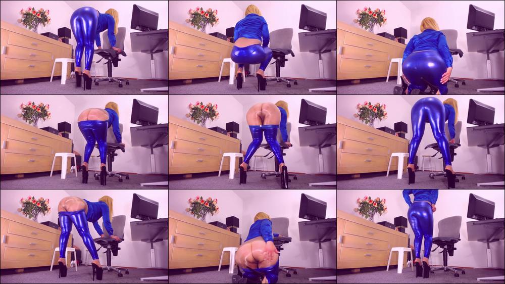 Cum on nylon ass, JOI, JOE, cum countdown, ass in leggings