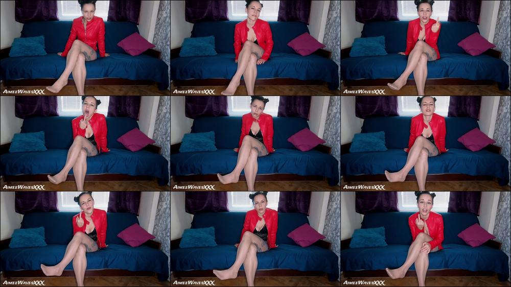 Aimeewavesxxx - Only Losers Stroke To Crossed Legs - Manyvid