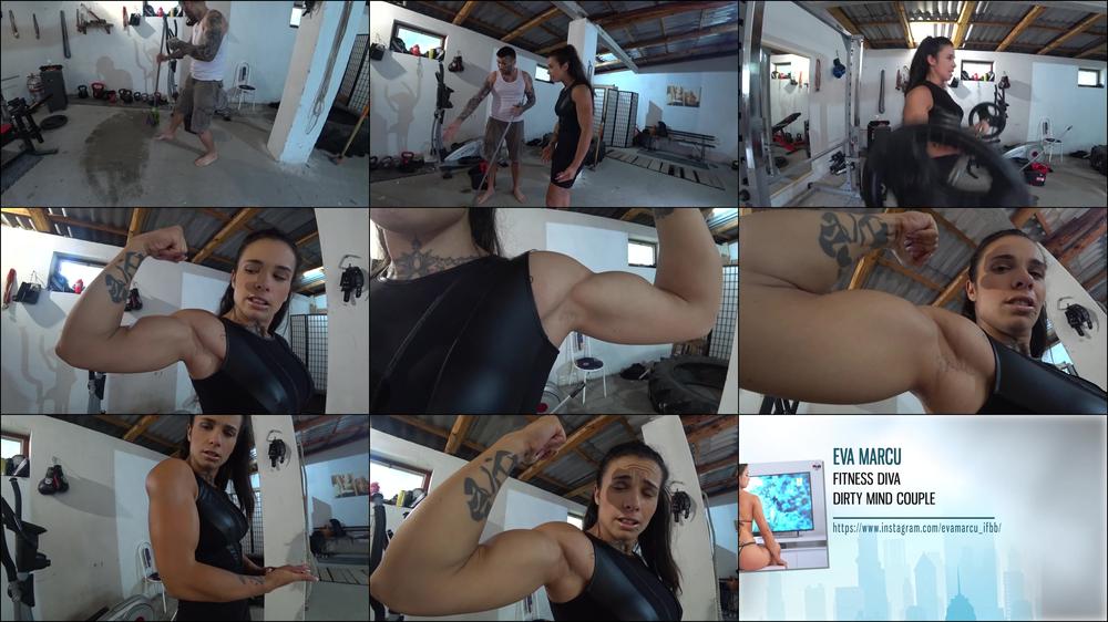 Gymbabe Angry Gym Wife I Biceps Domination