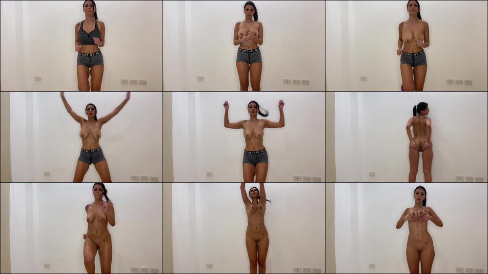 Working out naked - September 23, 2020