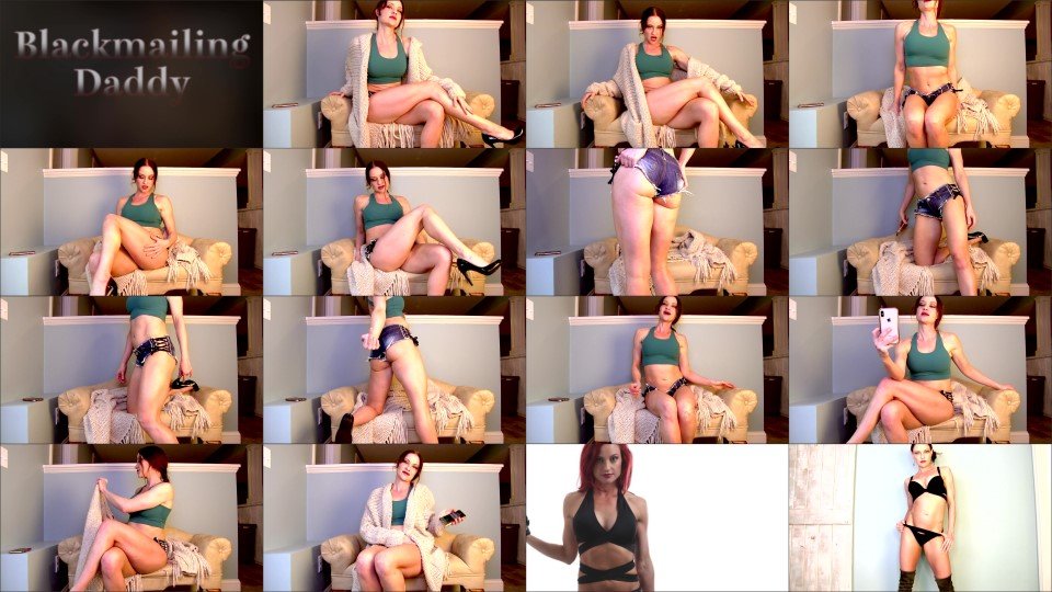 The Mistress B Blackmailing Daddy
