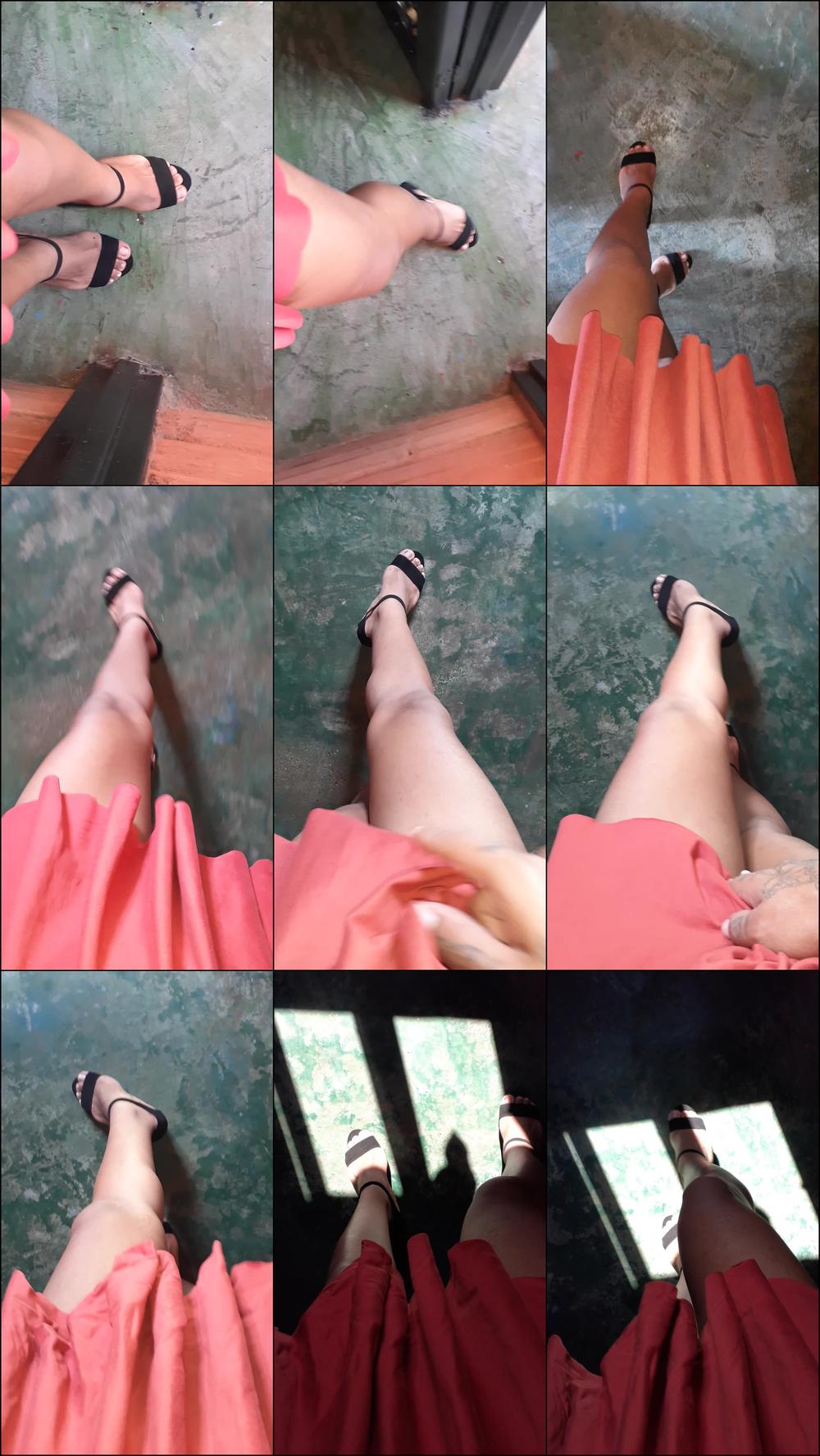 modeling with my sexy heels