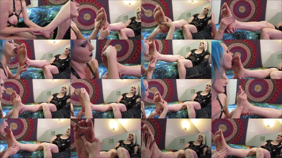 Lux Lives Xxx Lux And Stacy Foot Massage And Worship