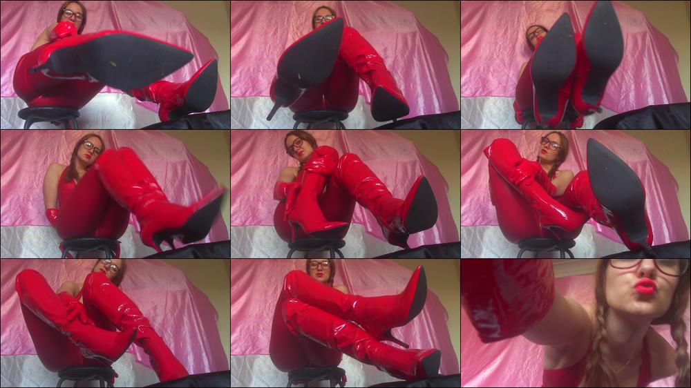 Lick My Shiny Red Boots