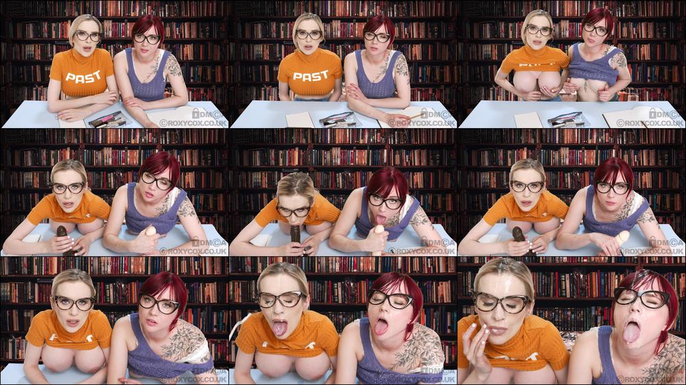 ASMR Ahegao Bukkake for Library Geeks