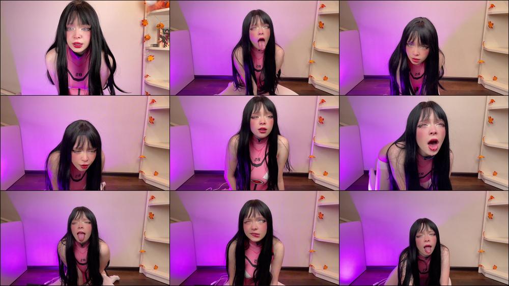 Ahegao drooling slut / mind control