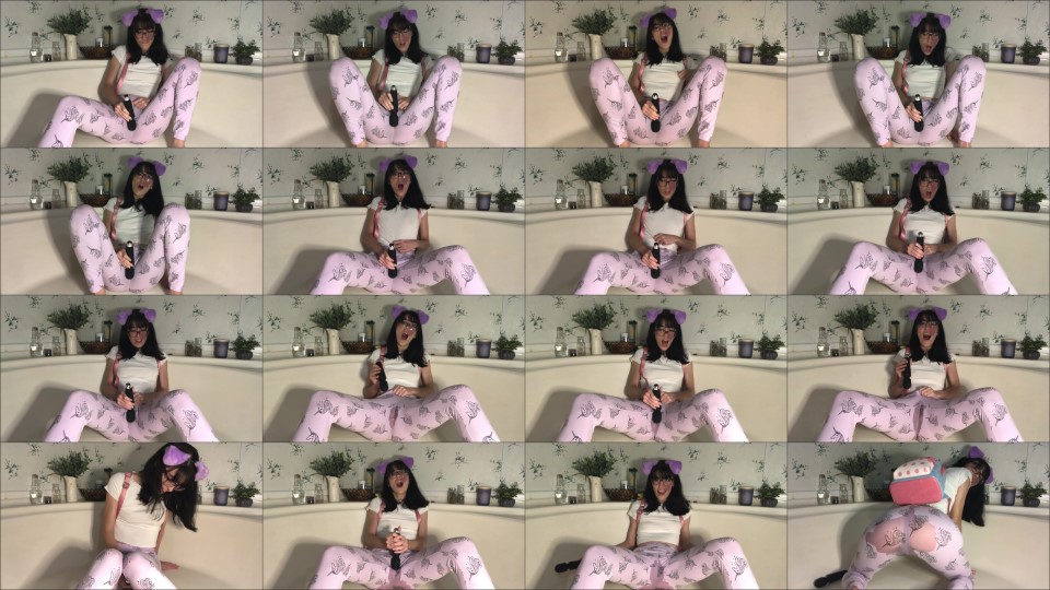 Thistle Fernsby Purple Puppy Pees In Leggings