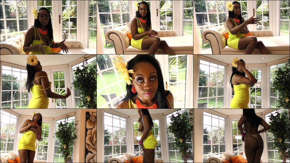 SWANGERS EBONY WANTS WHITE COCK