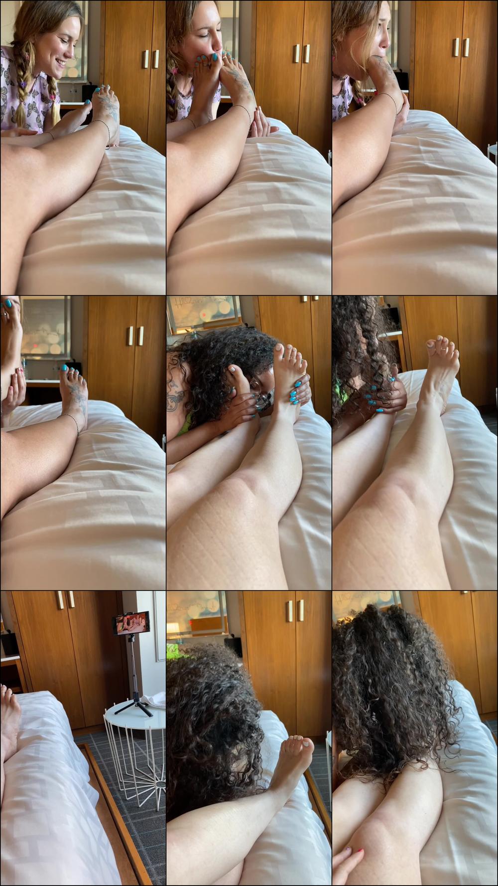 Aderes Quin And Tan Feets POV Foot Worship