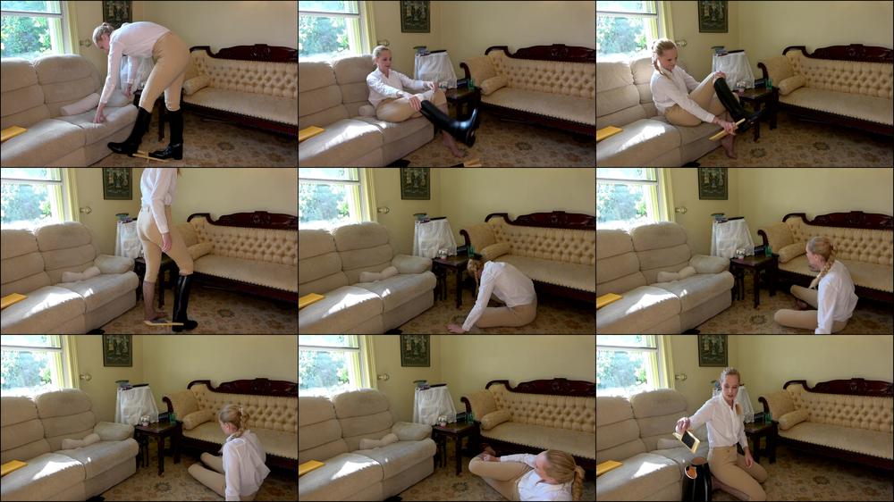 Ariel Anderssen Getting My Riding Boot Stuck