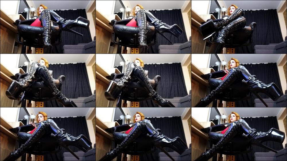 Ignored - dangling platform boots - March 07, 2019